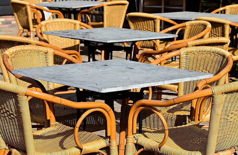 kaarsen horeca terras