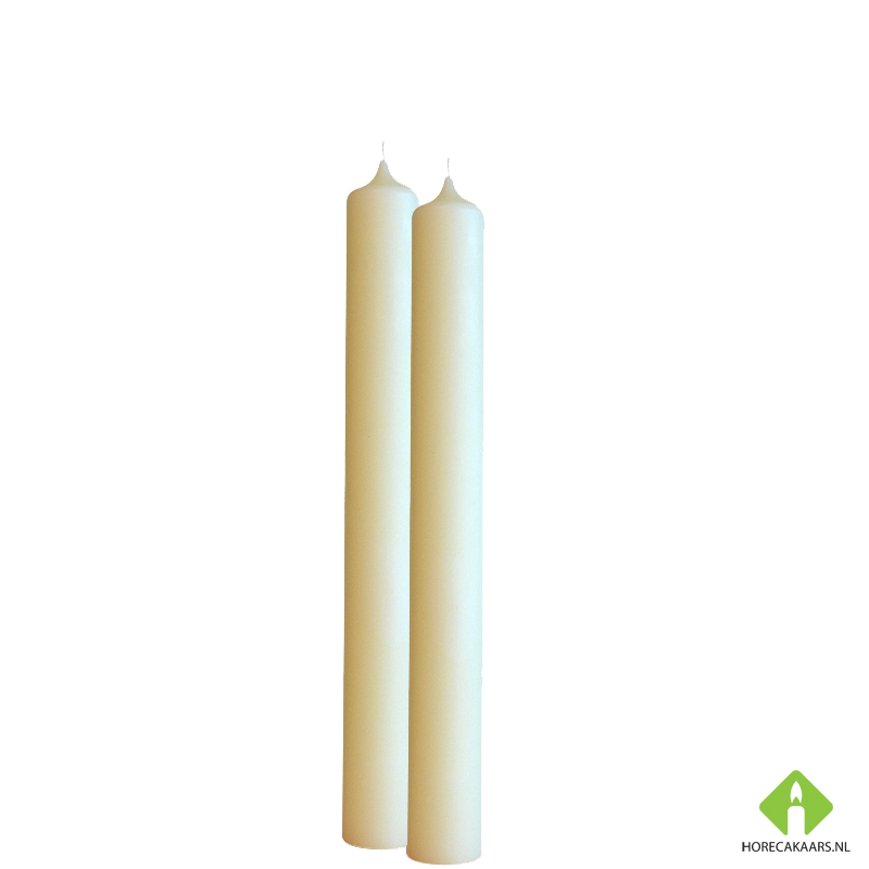 Aanpassen auteur Beroep Kloosterkaars 60 x 6 (ivoor) - Kaarsen voor de horeca