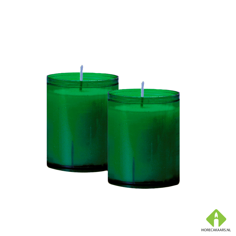 Q-Lights ( 60 stuks ) (Donker Groen) Kaarsen voor de horeca